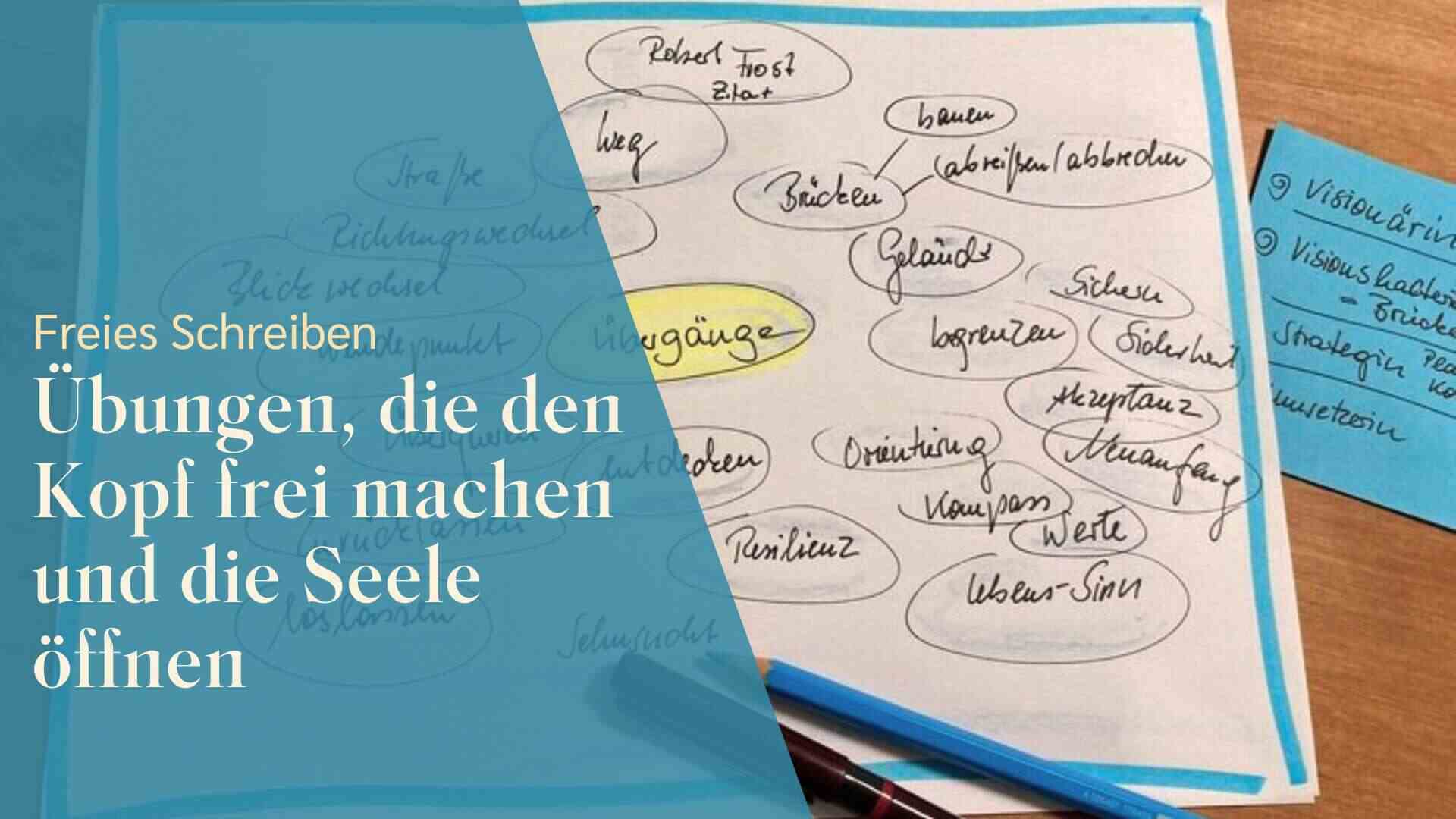 Freies Schreiben: 3 Übungen, die den Kopf leeren und die Seele öffnen